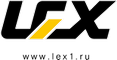 Логотип фирмы LEX в Артёме