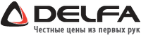 Логотип фирмы Delfa в Артёме